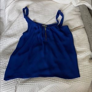 Express blue tank